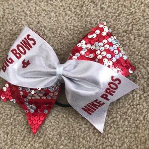 A bow with words